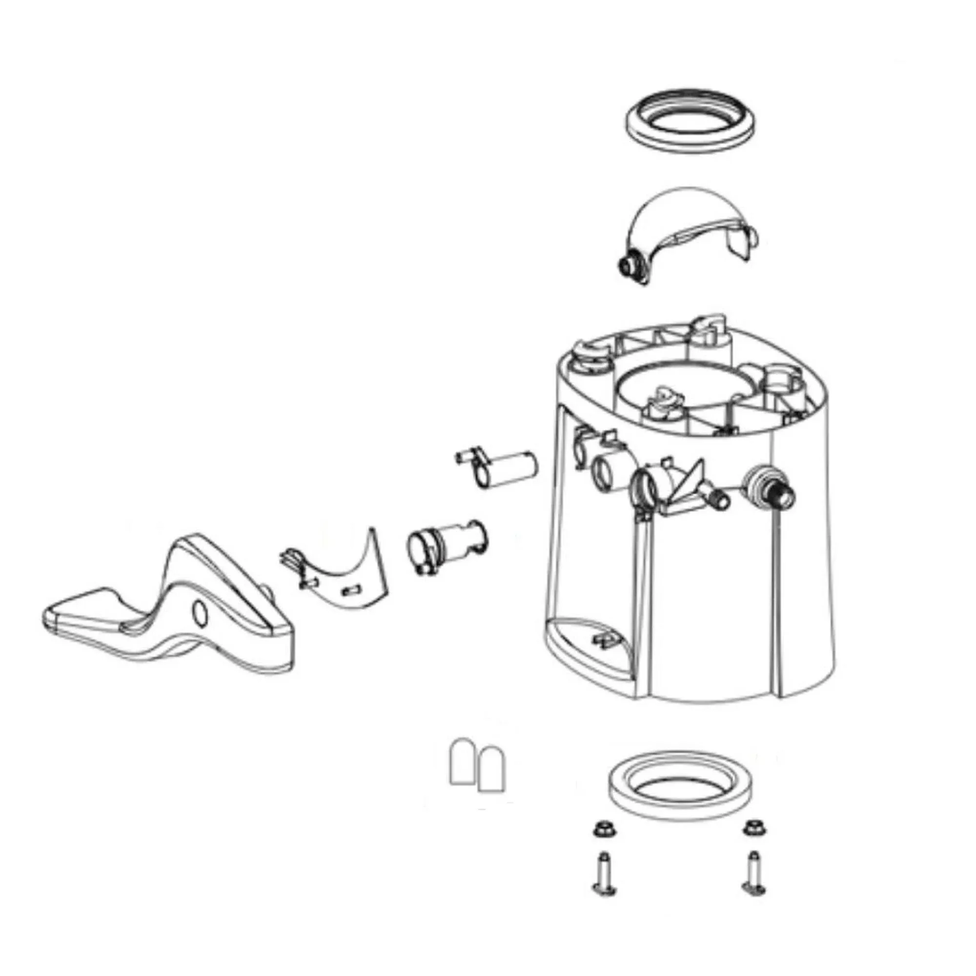 Thetford - 42138 - Style 2 Toilet Base