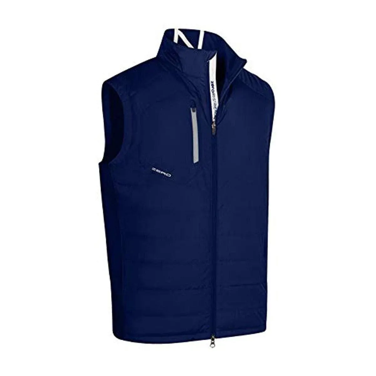 Zero Restriction Vest Z625 Lightly  Quilted Primaloft Navy Men&#039;s Size Medium