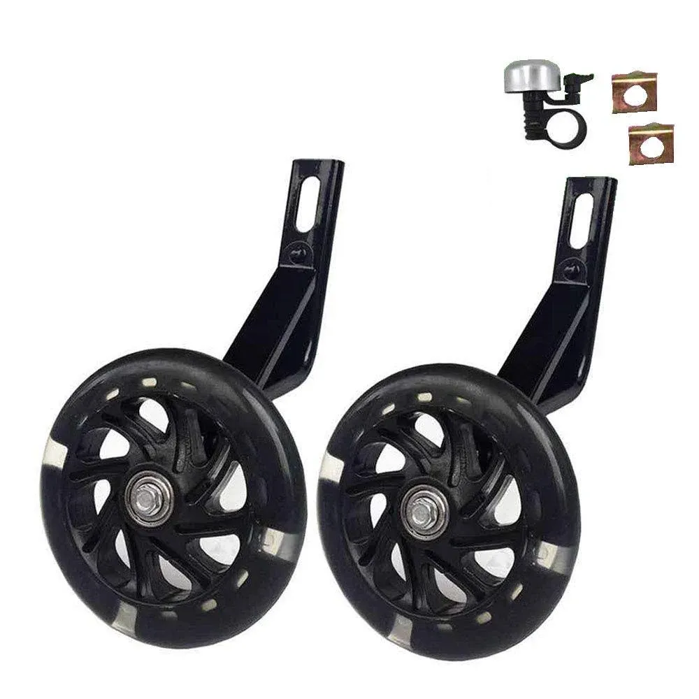 YTKD Training Wheels for Bike Compatible for Bikes of 12 inch Flash Mute Wheel ...