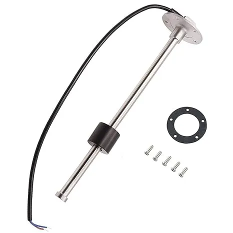 100TECH Fuel Sending Unit 240-33 Ohms 11"(280mm) Marine for Boat Vehicle Truck RV Fuel Tank Sending Unit Fuel Water Level Sending Unit Fuel Gas