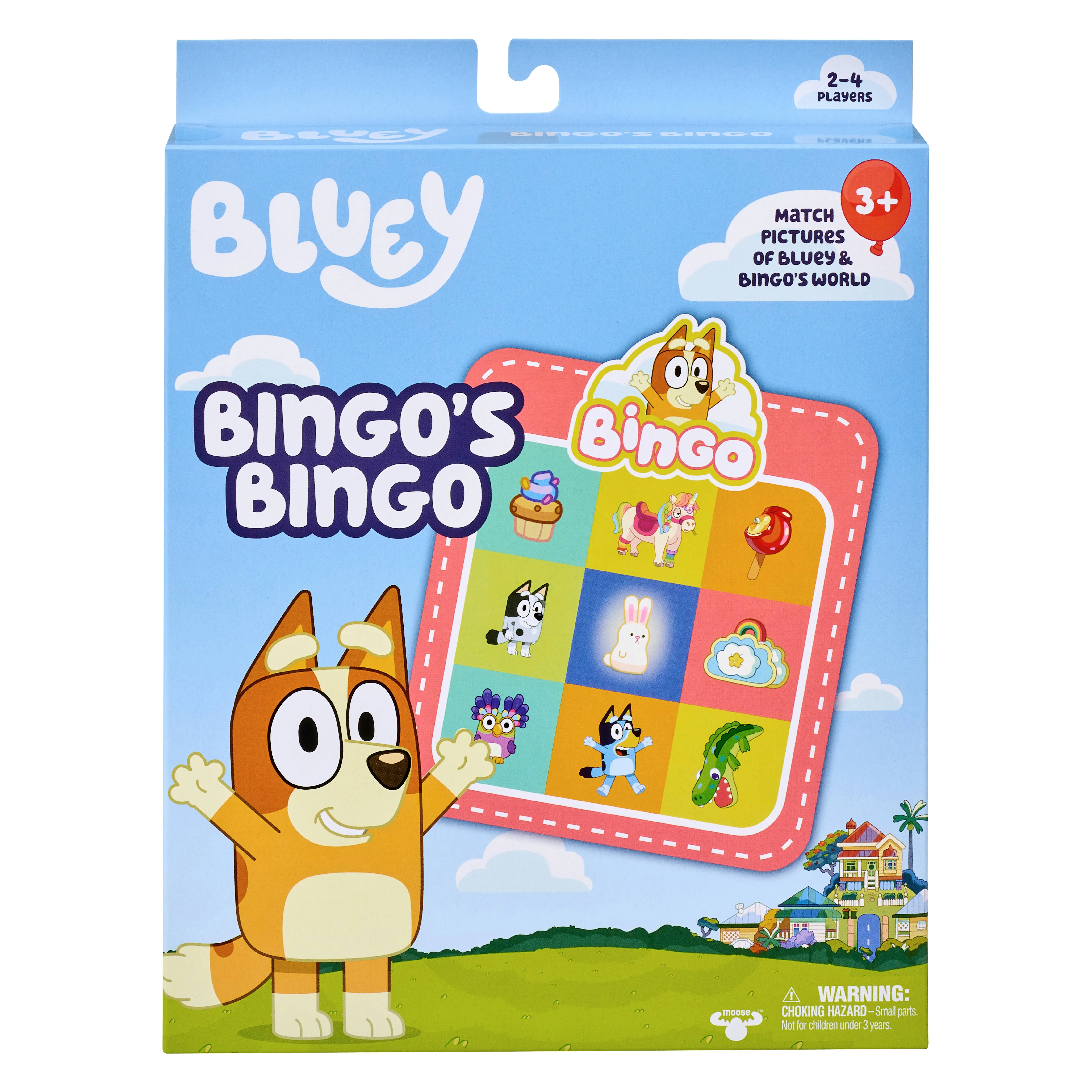 Bluey Bingo's Bingo Card Game