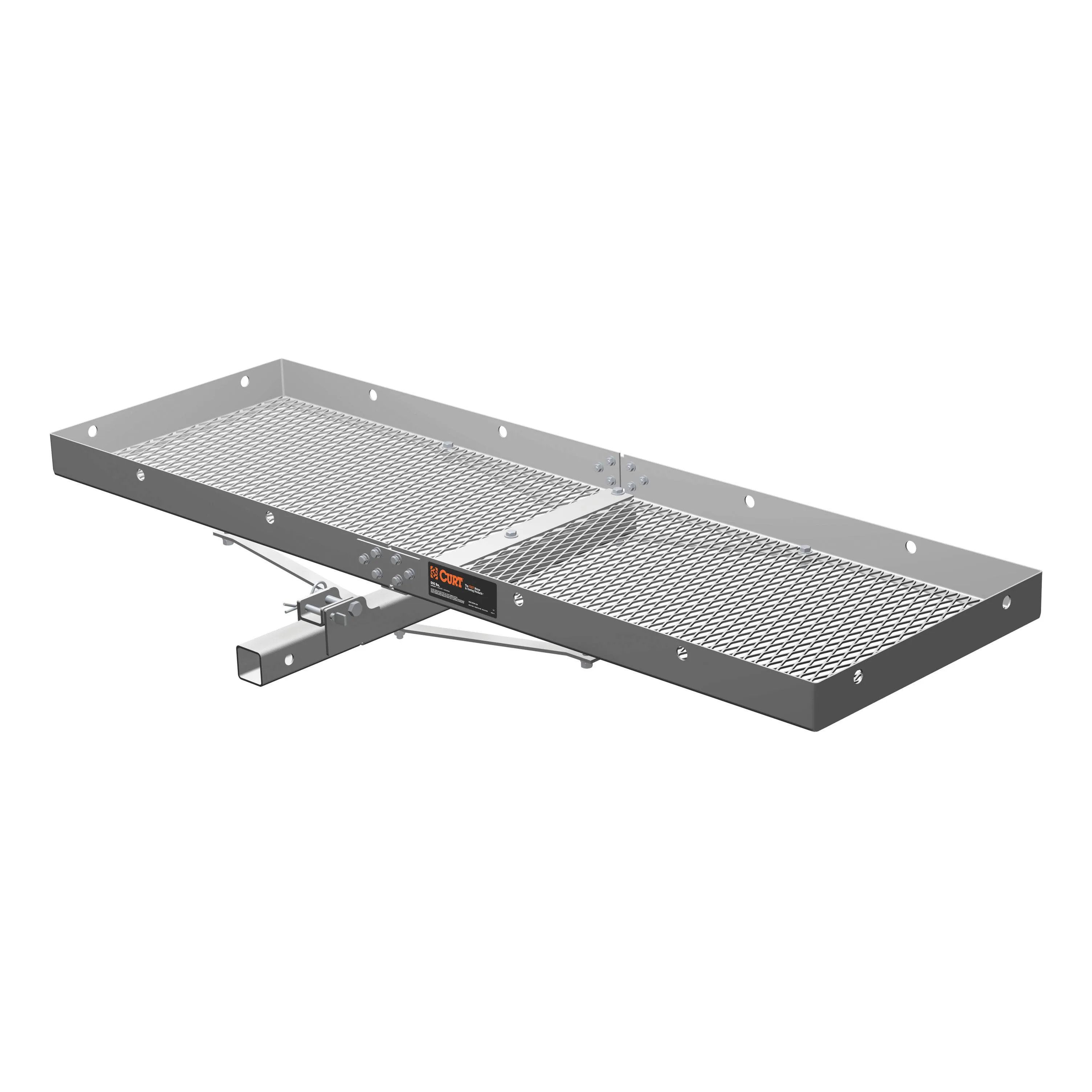 Curt Tray-Style Aluminum Cargo Carrier