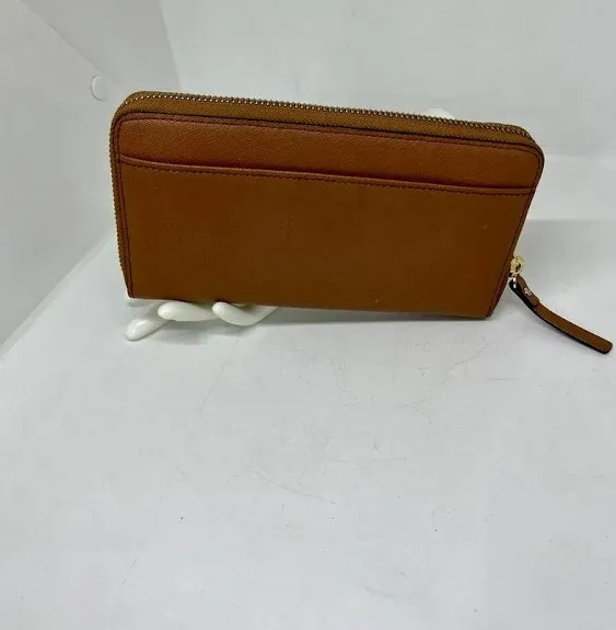 Kate Spade Staci Large Continental Saffiano Brown Leather Wallet - Women | Color ...