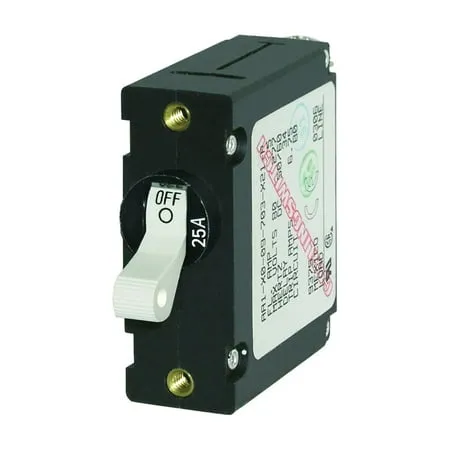 Blue Sea 7218 AC/DC Single Pole Magnetic World Circuit Breaker - 25AMP 7218