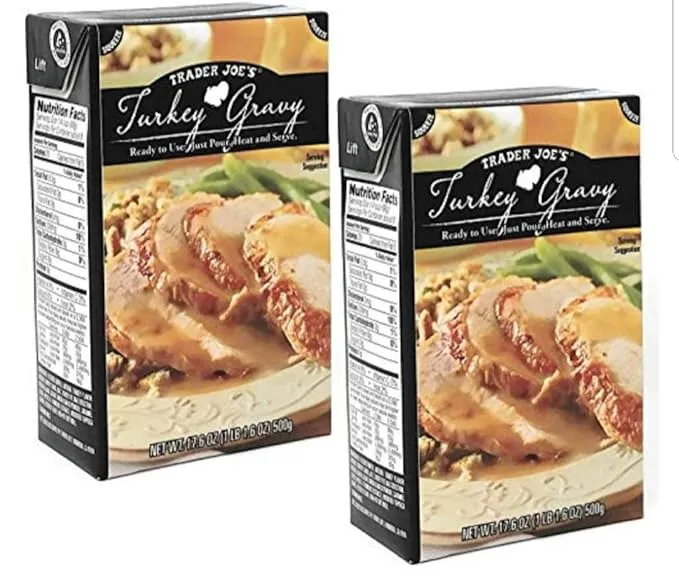 Trader Joe's Ready to Use Turkey Gravy - (17.6 oz) 500g - 2-PACK