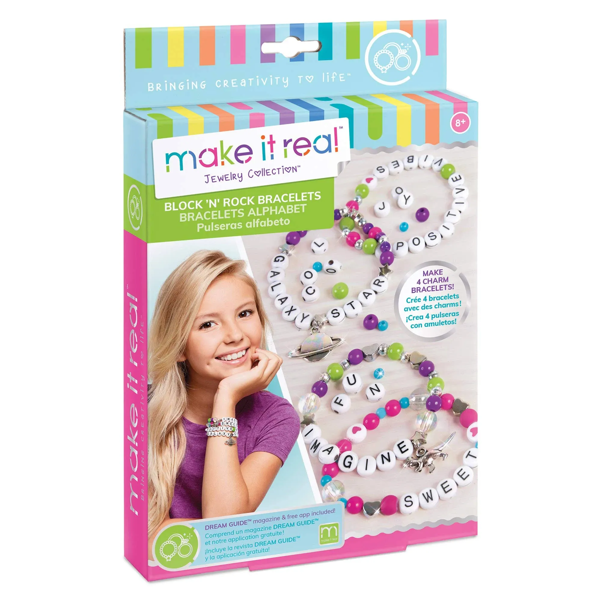 Make It Real Block & Rock Bracelets