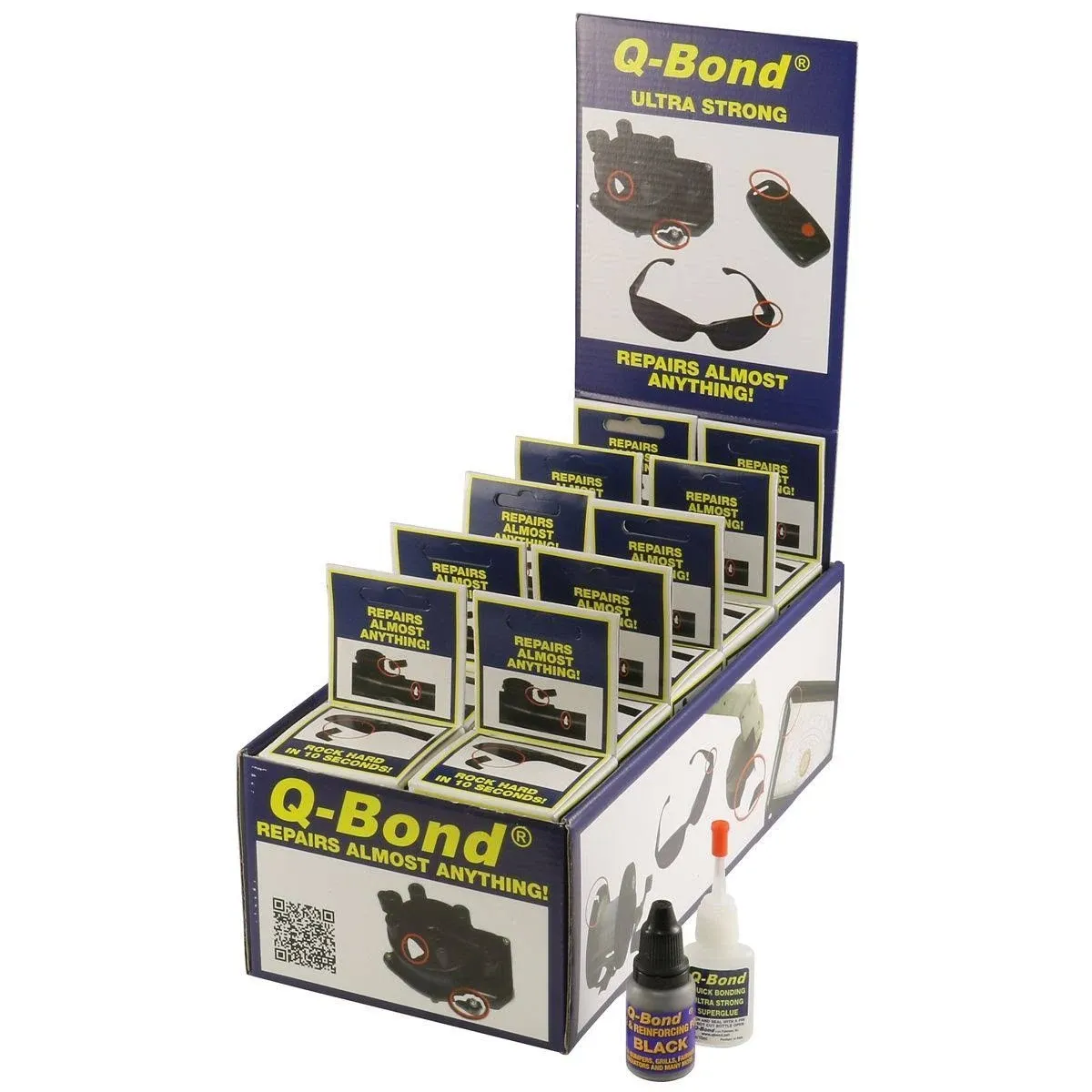 Q-Bond Adhesive Kit - 10 Pack Display