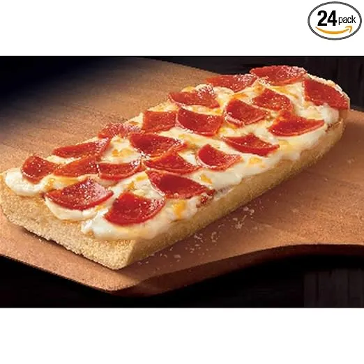 Red Baron Singles French Bread Pepperoni Pizza, 5 Ounce - 24 per case.