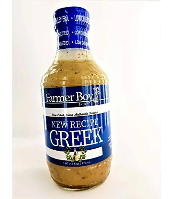 Farmer Boy Greek Salad Dressing,16 Fl Oz (Pack of 6)