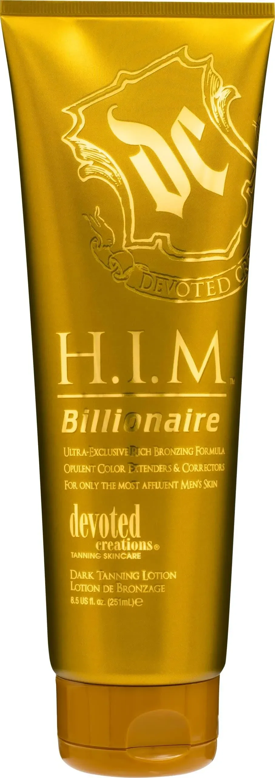 Devoted Creations H.i.m Billionaire Dark Tanning Lotion Ultra-Exclusive Rich ...