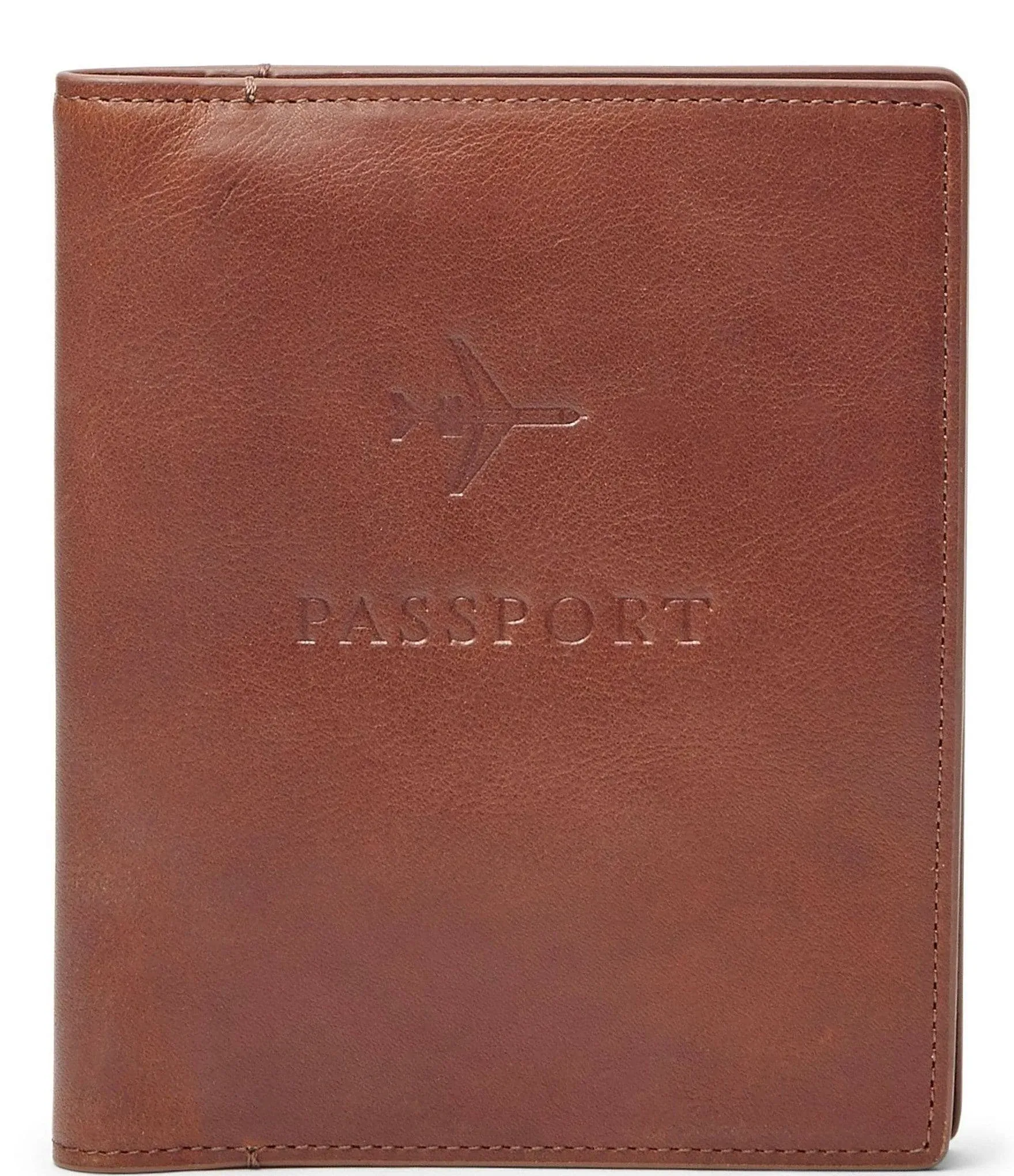  Fossil Leather RFID Passport Case MLG0358222