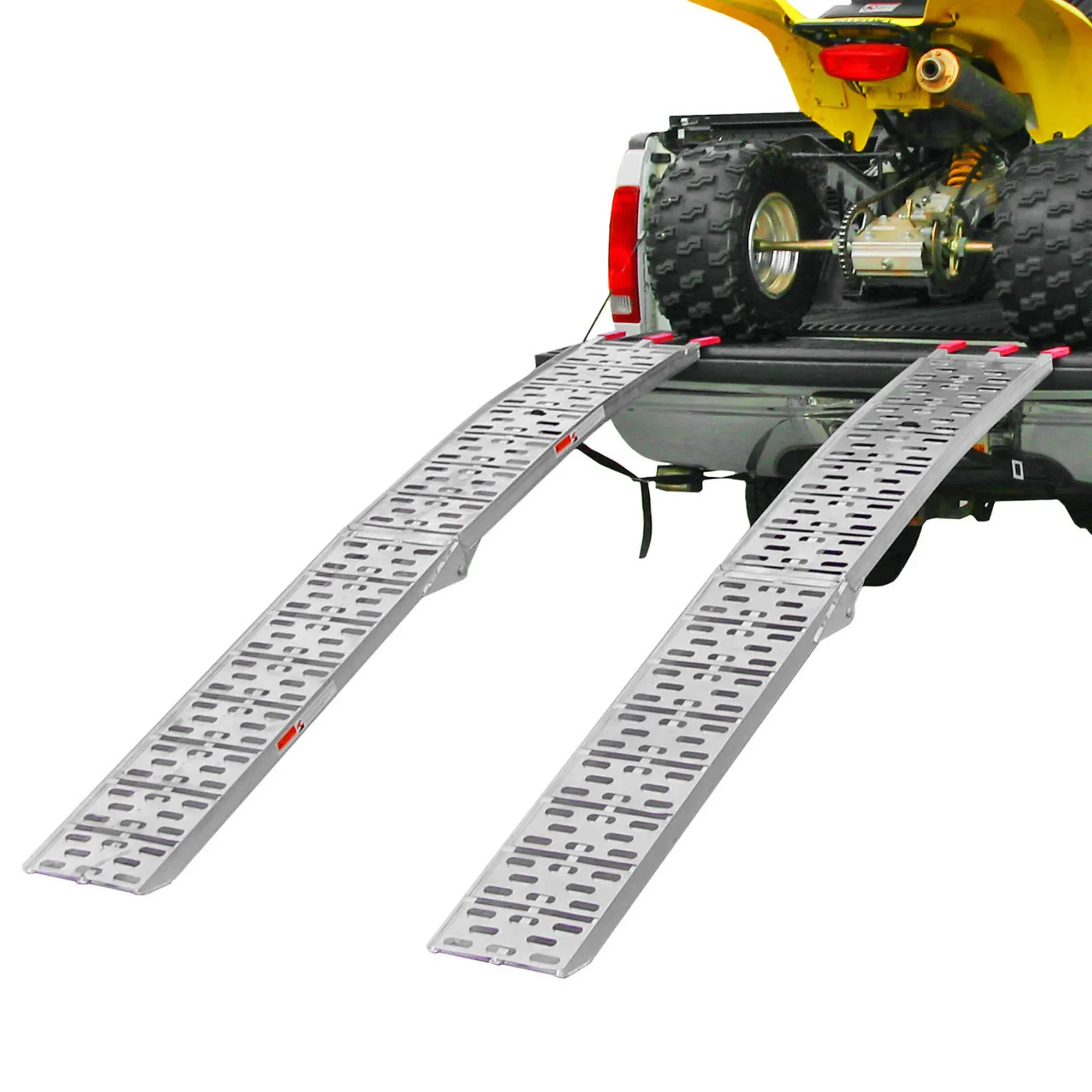 Black Widow AFP-9012-2 Aluminum 7' 6" Arched ATV Ramps