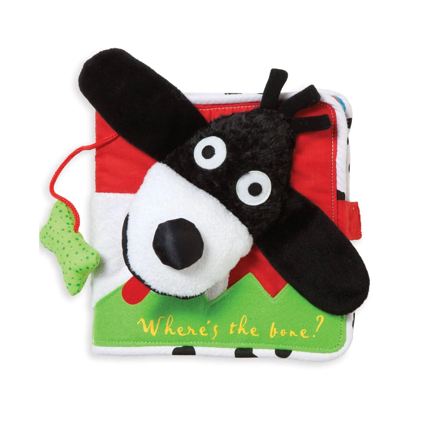 "Where's The Bone? Soft Dog Book - Manhattan Toy Co."