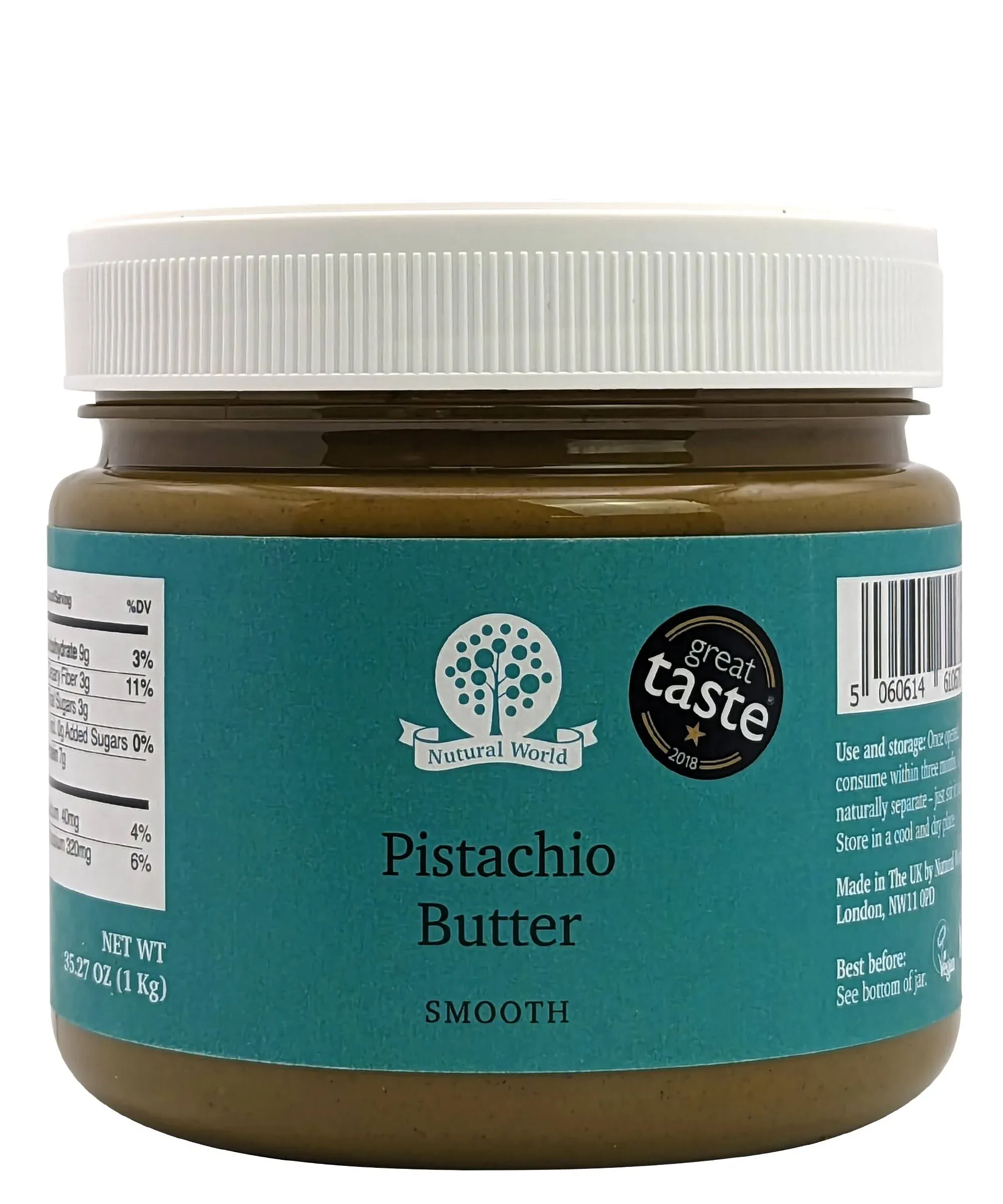 Nutural World Smooth Pistachio butter