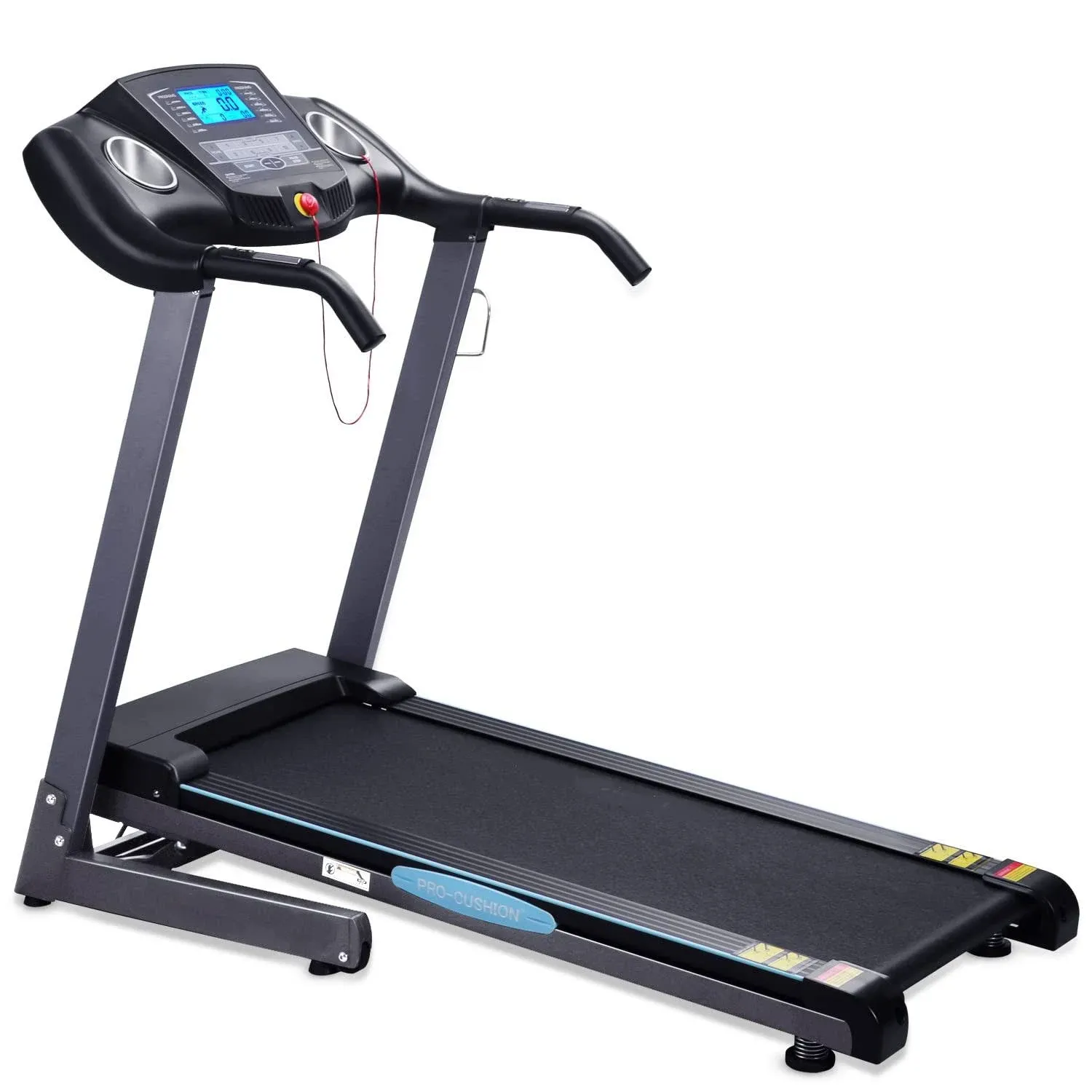 Automatic Incline Treadmill 12-Levels Treadmills Foladable Electric Motorized ...