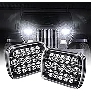 2Pc Universal 45W 5x7 Headlight