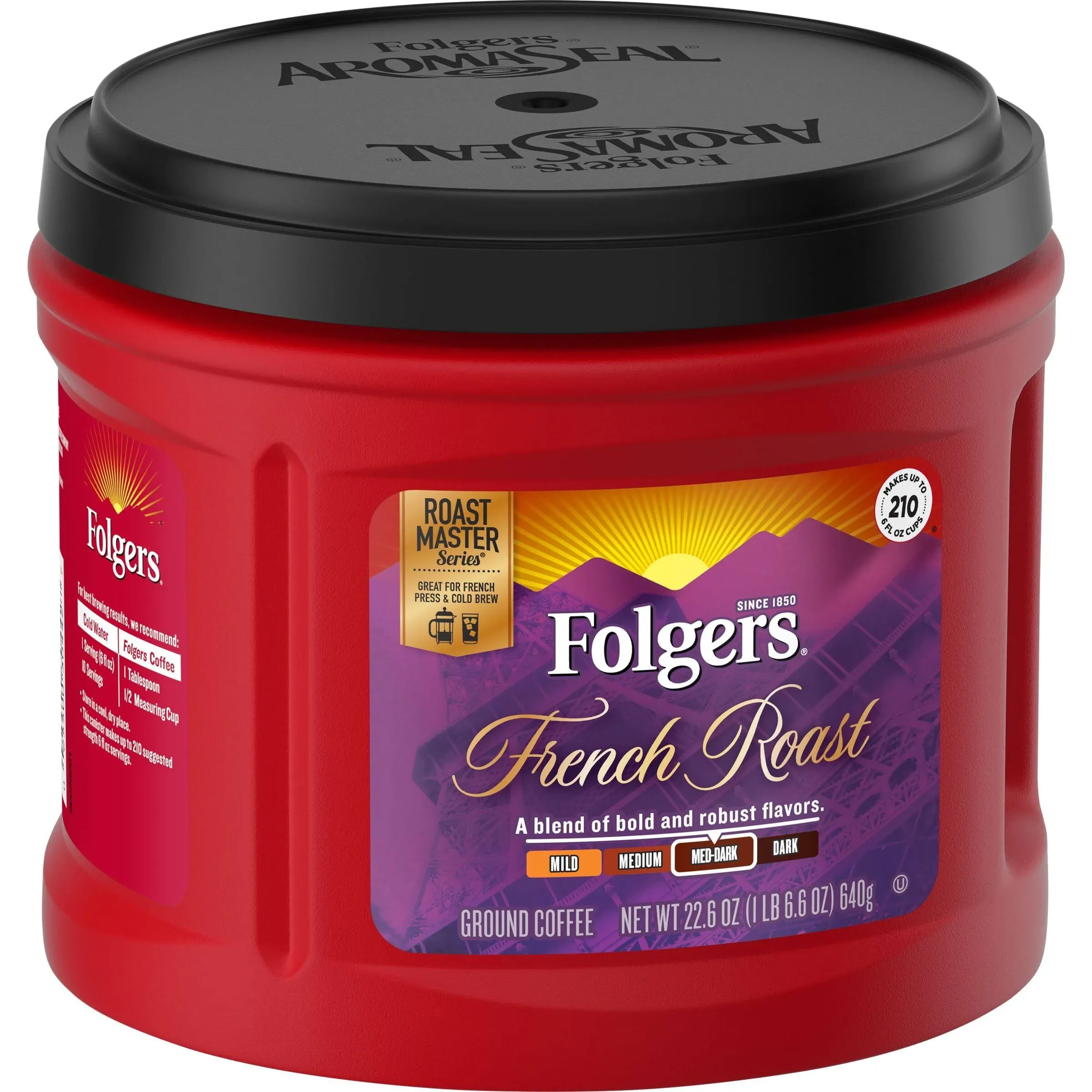 Folgers French Medium-Dark Roast Ground Coffee