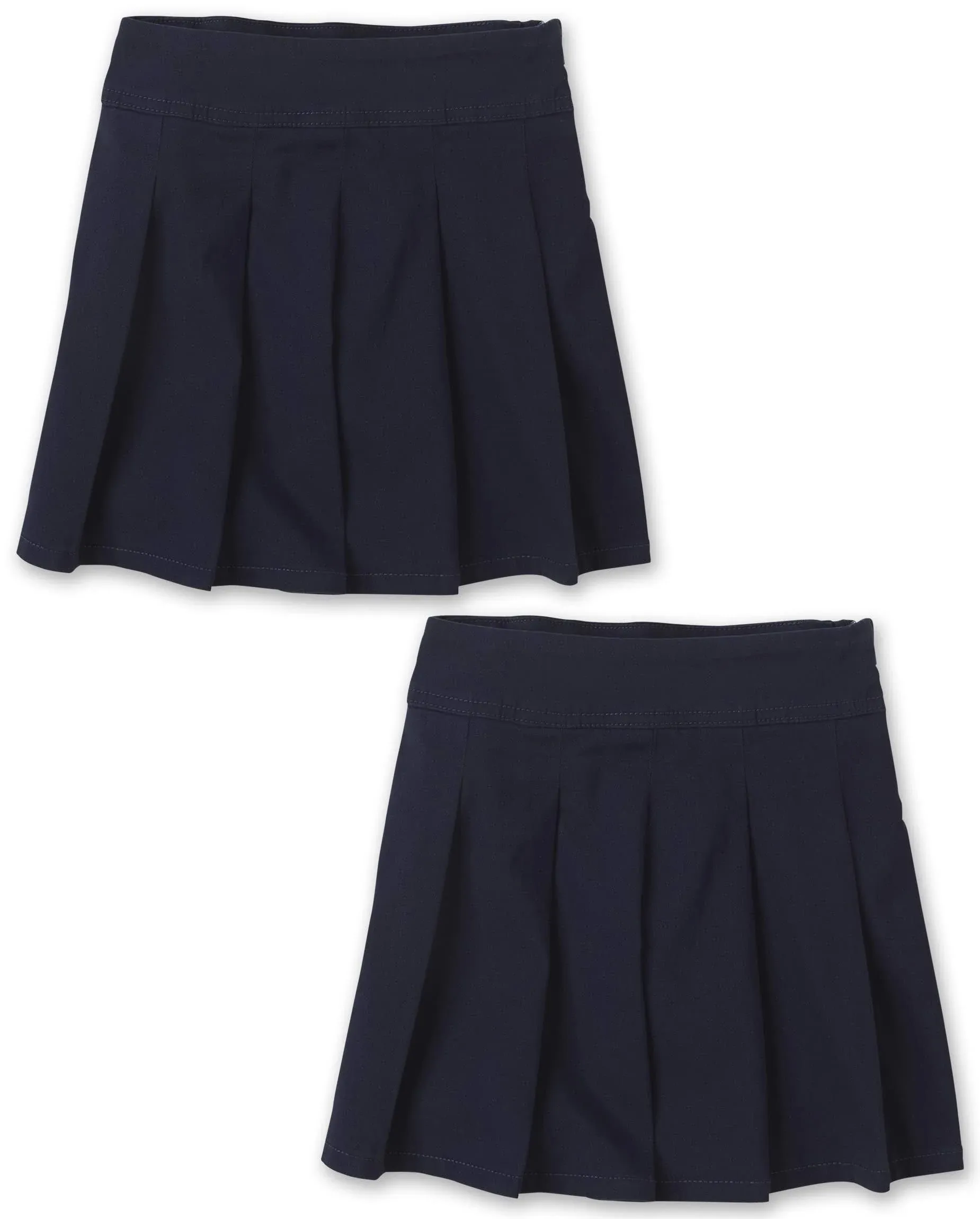 The Children's Place Girls' Uniform Pleated Skort