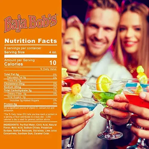 Baja Bob's Sugar Free Triple Citrus Margarita Mix