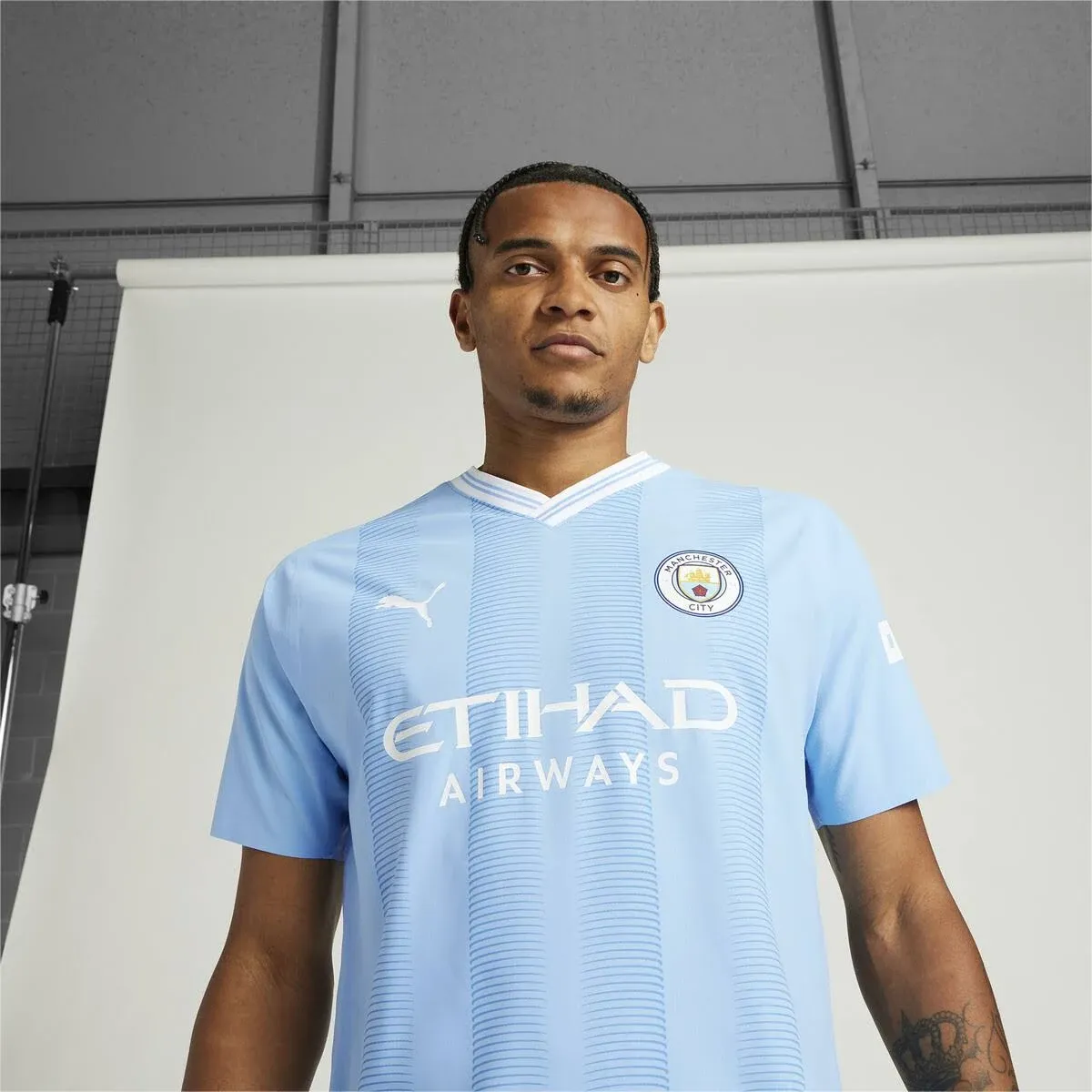 Puma Manchester City Men's Home Authentic Jersey