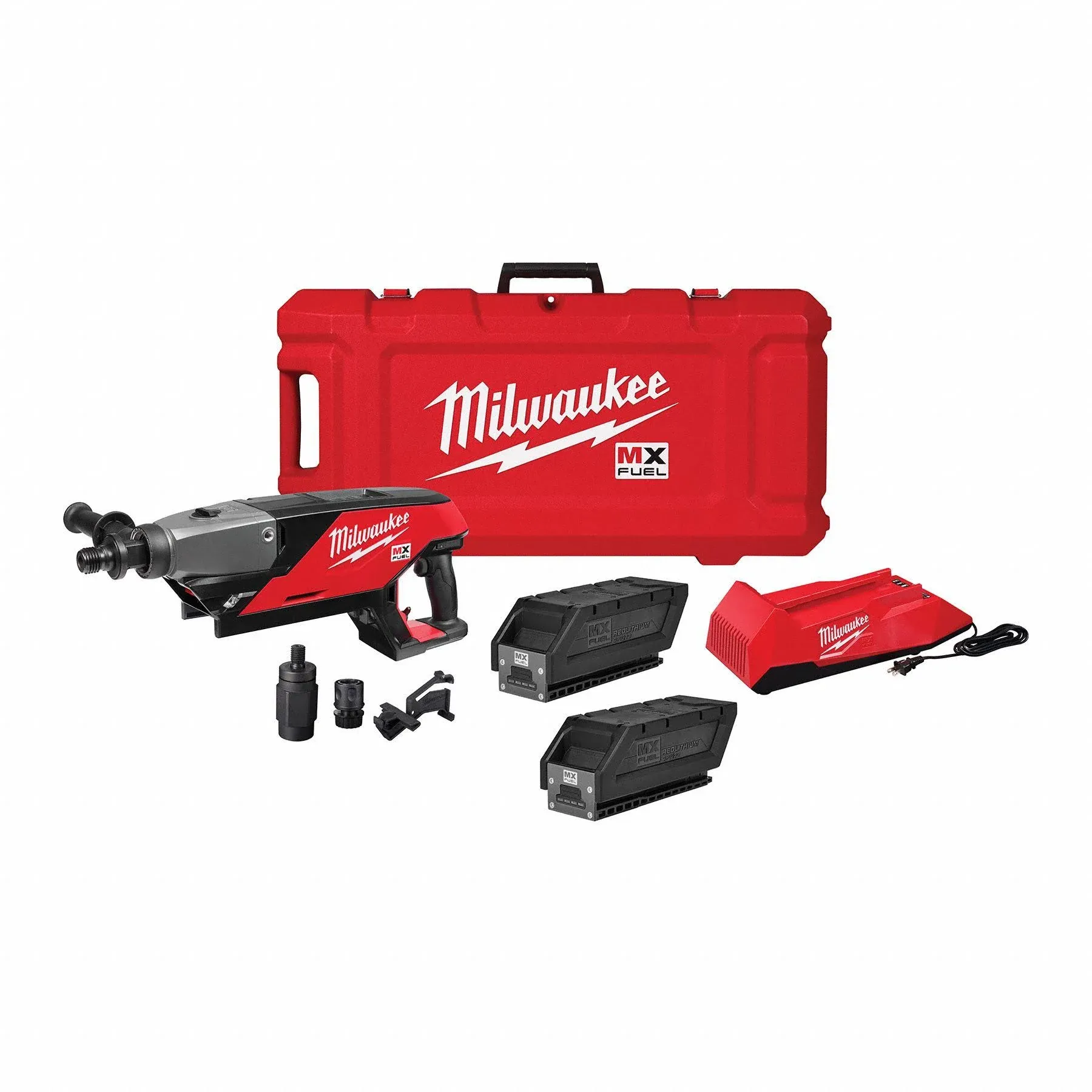 Milwaukee MXF301-2CP MX Fuel Handheld Core Drill Kit