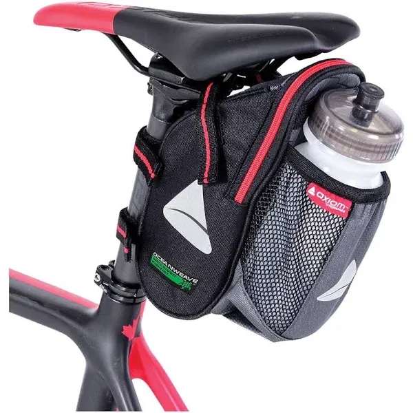 Axiom Seymour Oceanweave Wedge 1.3 H2O Saddle Bag: Black