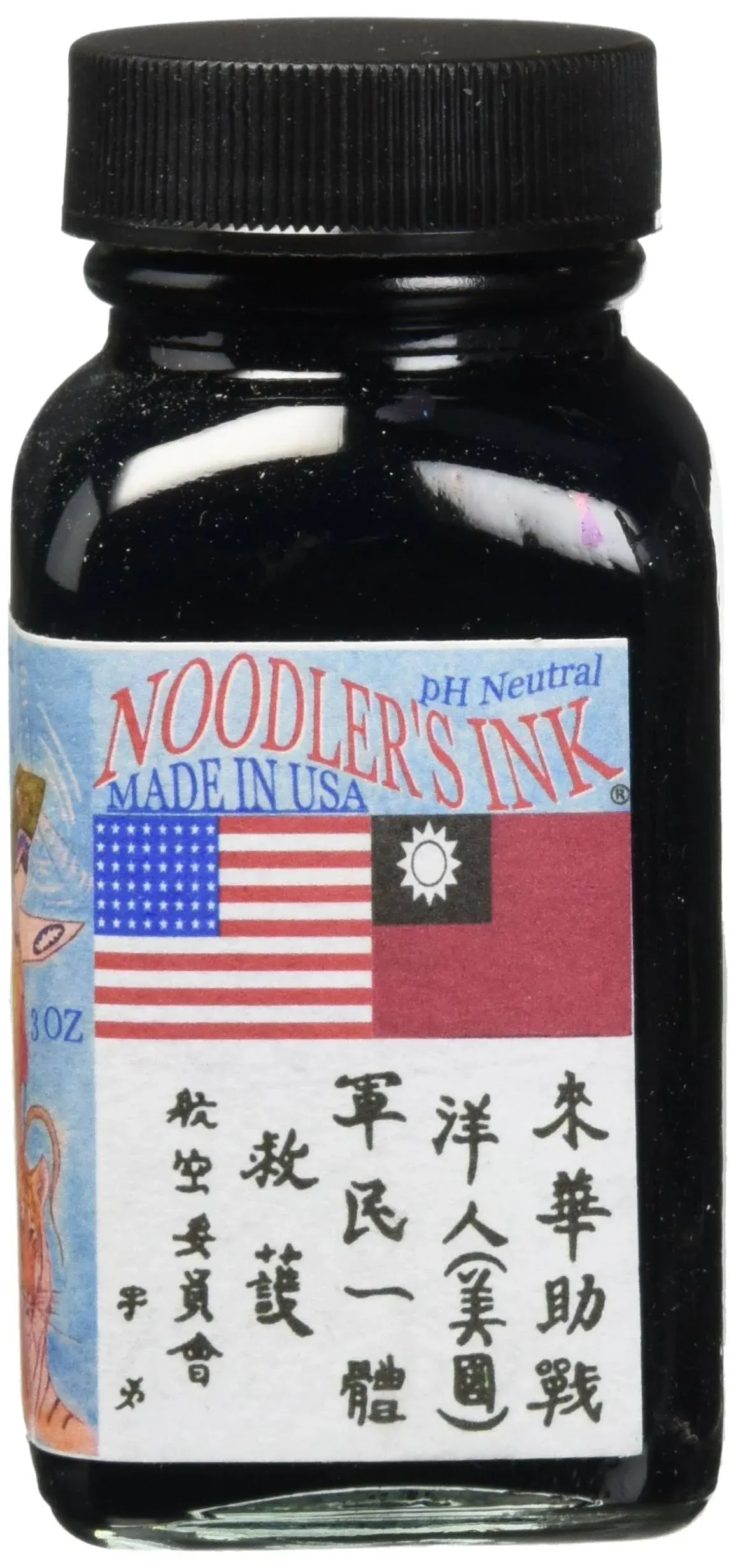 Noodlers Ink 3Oz Aircorp Blue Black