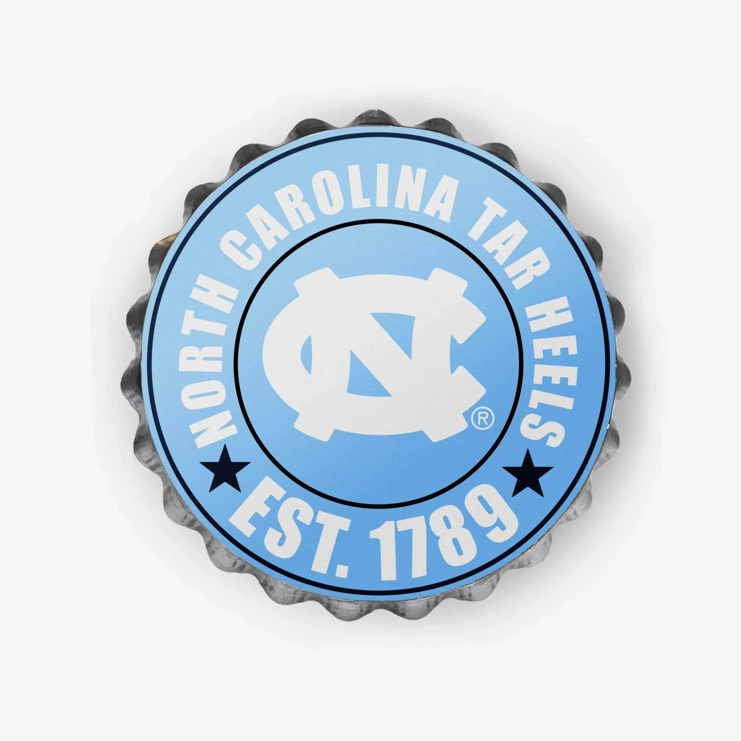 FOCO NCAA Bottle Cap Wall Sign, North Carolina Tar HeelsFOCO NCAA Bottle Cap Wall Sign, North Carolina Tar Heels