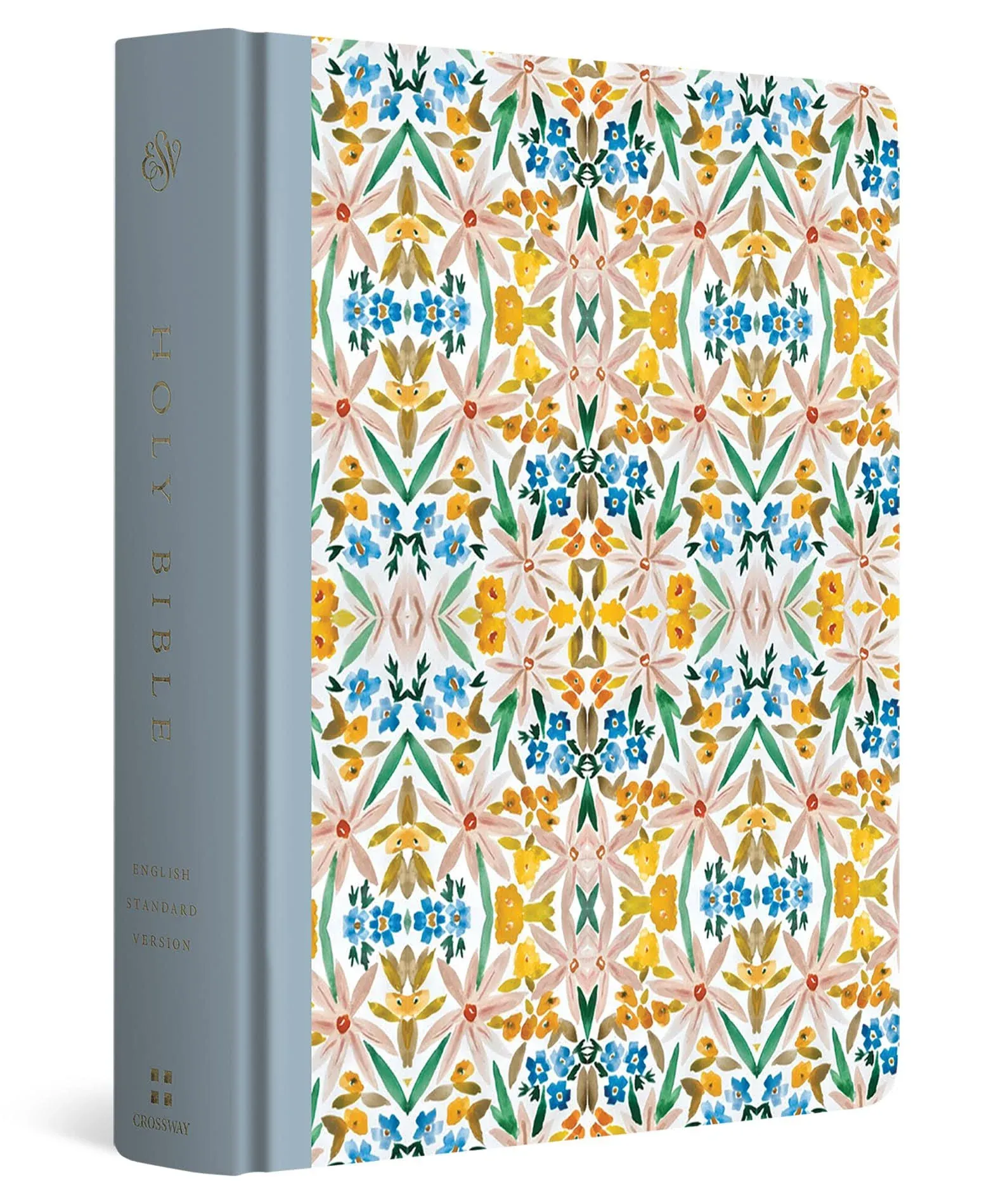 ESV Single Column Journaling Bible, Artist Series (Cloth Over Board, Jessica Dennis Bush, Flourish)