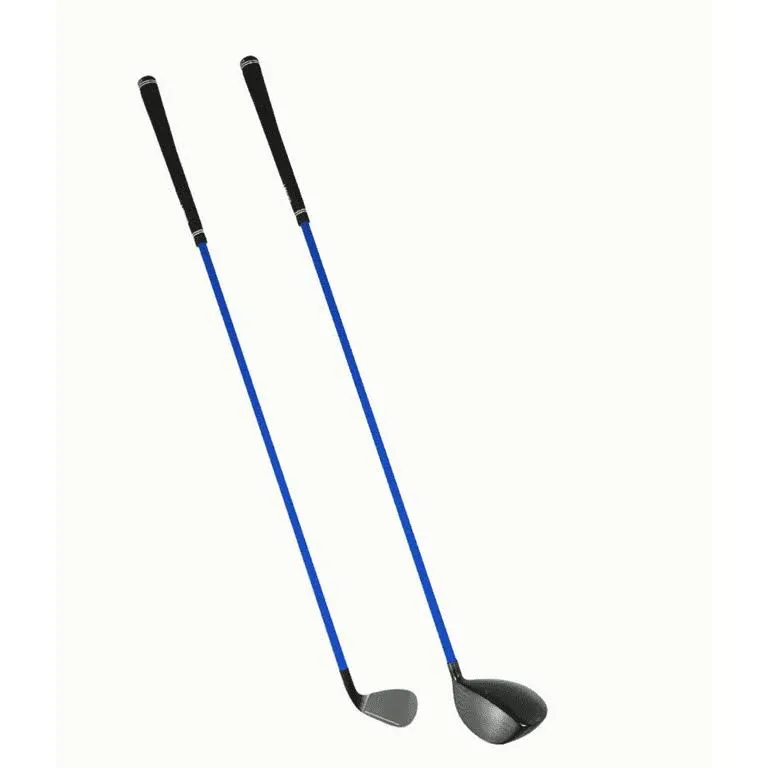 Lag Shot Driver + 7 Iron Combo Golf Club Swing Trainer Aid