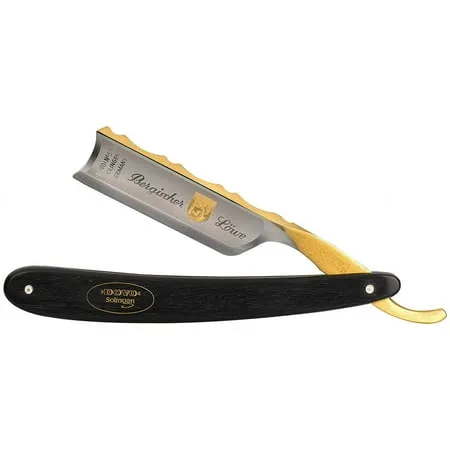 DOVO Carbon Ebony Shave Ready Swedish Steel Straight Razor