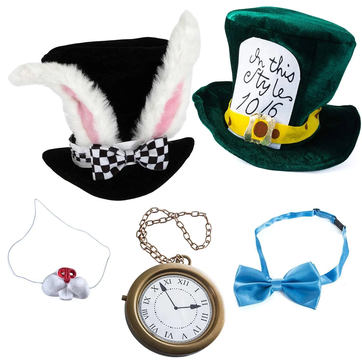 White Rabbit Costume - Rabbit Costume - Bunny Costume 5 Pc Costume