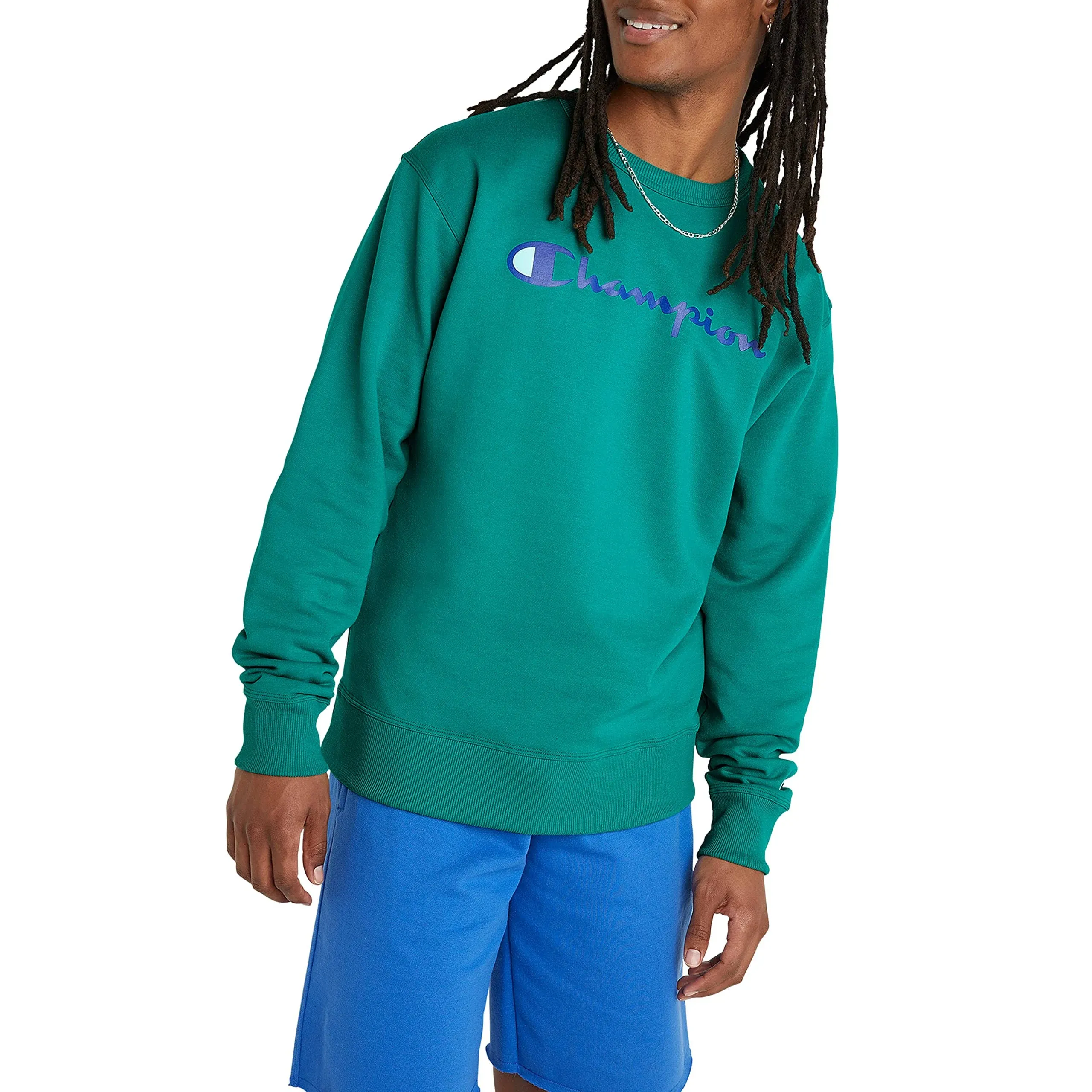 Champion Men's Powerblend Graphic Sweatshirt