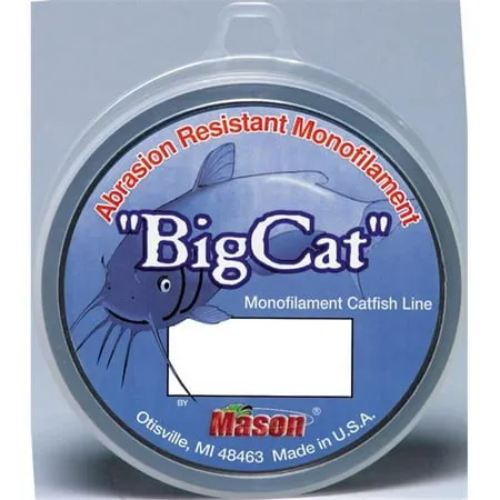 BCL250-20 Mason Tackle Big Premium Monofilament Clear 20lb Test Line Fishing