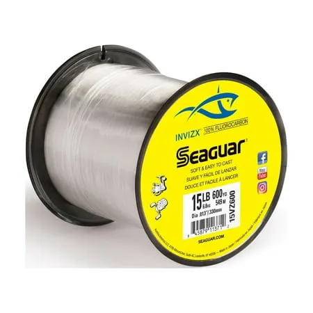 Seaguar Invizx Fluorocarbon Line 20lb / 600