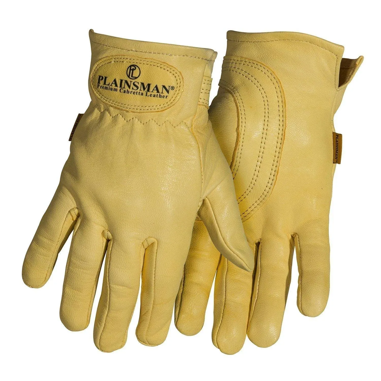 Two (2) Pairs PLAINSMAN Premium Cabretta Goatskin Leather Gloves EXTRA LARGE NEW