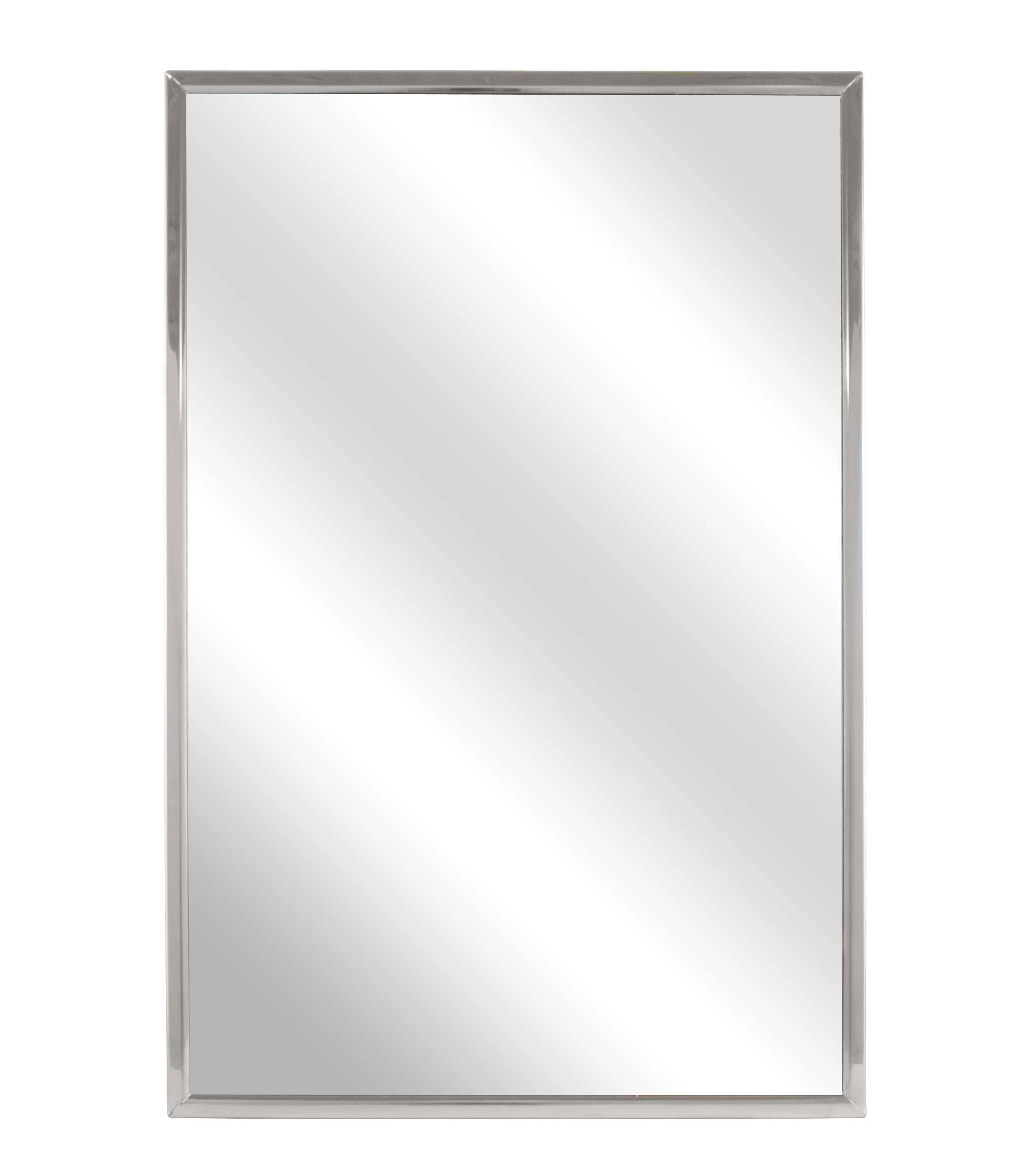 Bradley 781-018 Bradex Mirror Channel Framed Surface Mounted - Bright