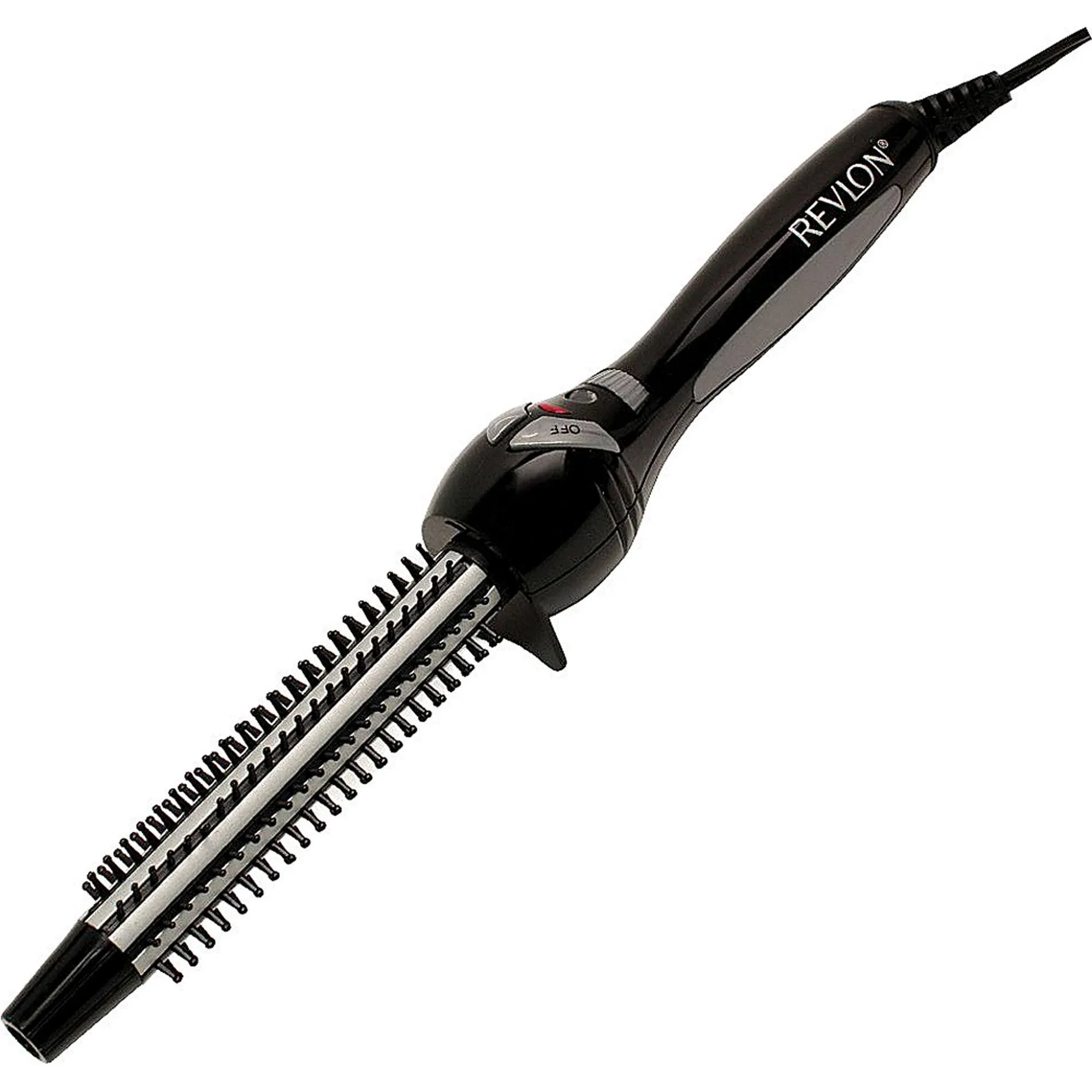 REVLON Perfect Heat Ceramic Curling Iron Brush Black 3/4&#034;