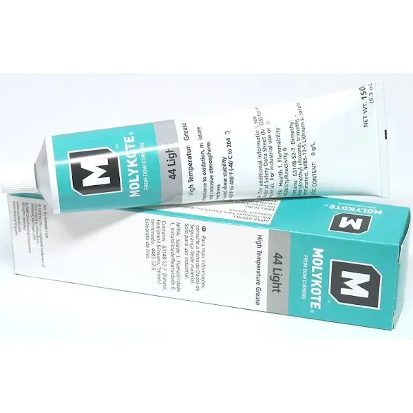 DOW CORNING MOLYKOTE 44 M MEDIUM High Temp Silicone Grease Lubricant 5.3 oz Tube