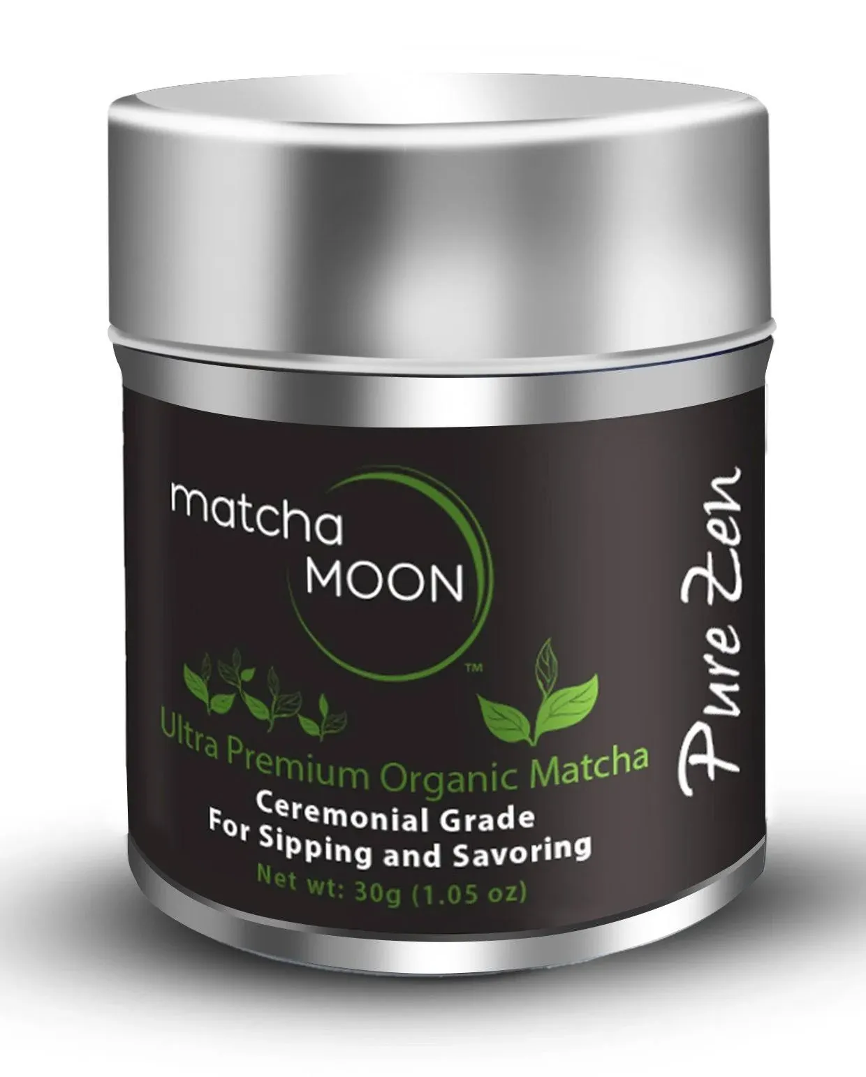 Matcha Moon Spring Zen Matcha Green Tea Powder - Ceremonial Grade Matcha Green tea - Organic Japanese Matcha - Traditional Matcha Powder from Uji Kyoto - 30g (1.05 oz.)