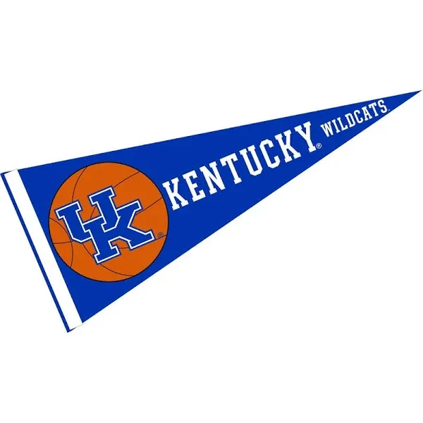 Kentucky Wildcats 12 in X 30 in Basketball Pennant