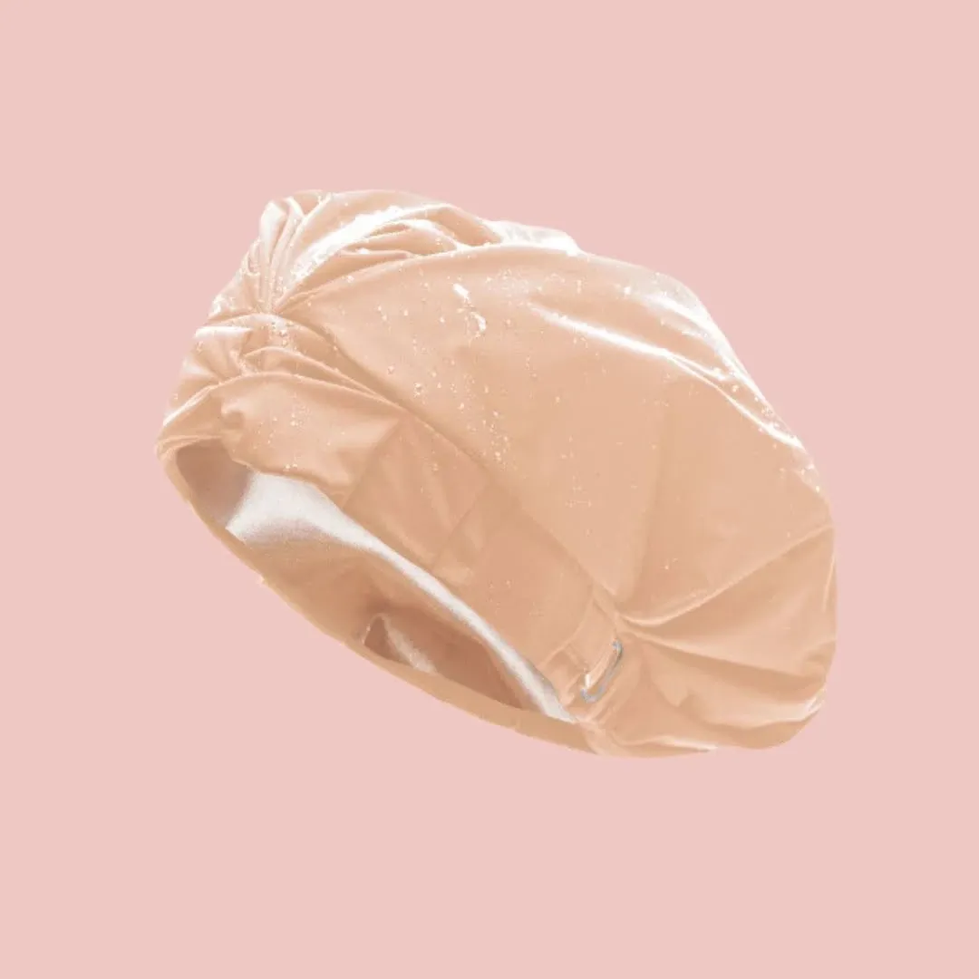 Hairbrella Satin-Lined Adjustable Shower Cap