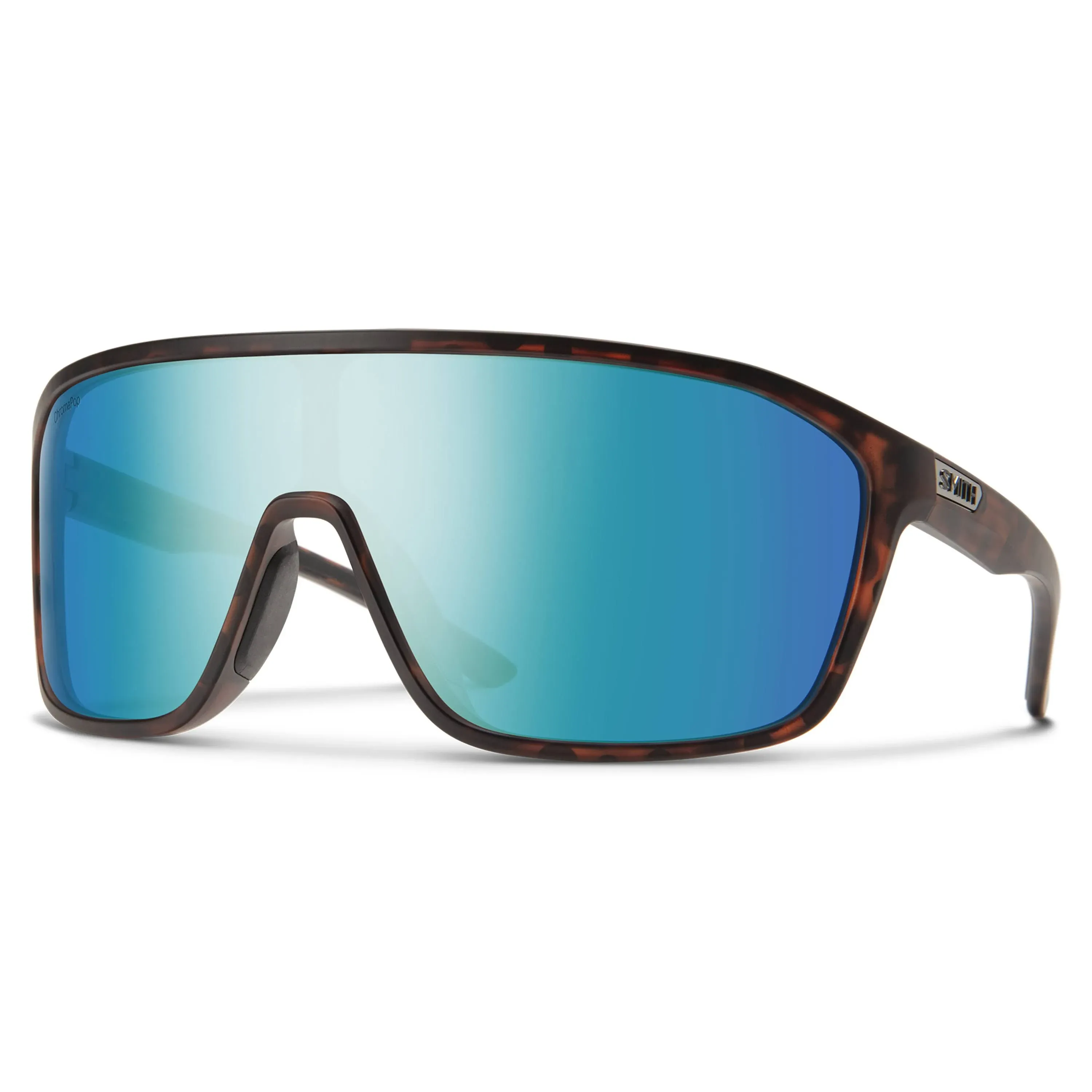 Smith Boomtown Sunglasses (Matte Tortoise - ChromaPop Polarized Opal Mirror)