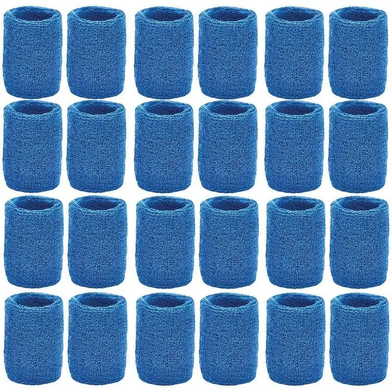 Unique Sports Athletic Performance Team Pack of 24 Wristbands 12 Pair