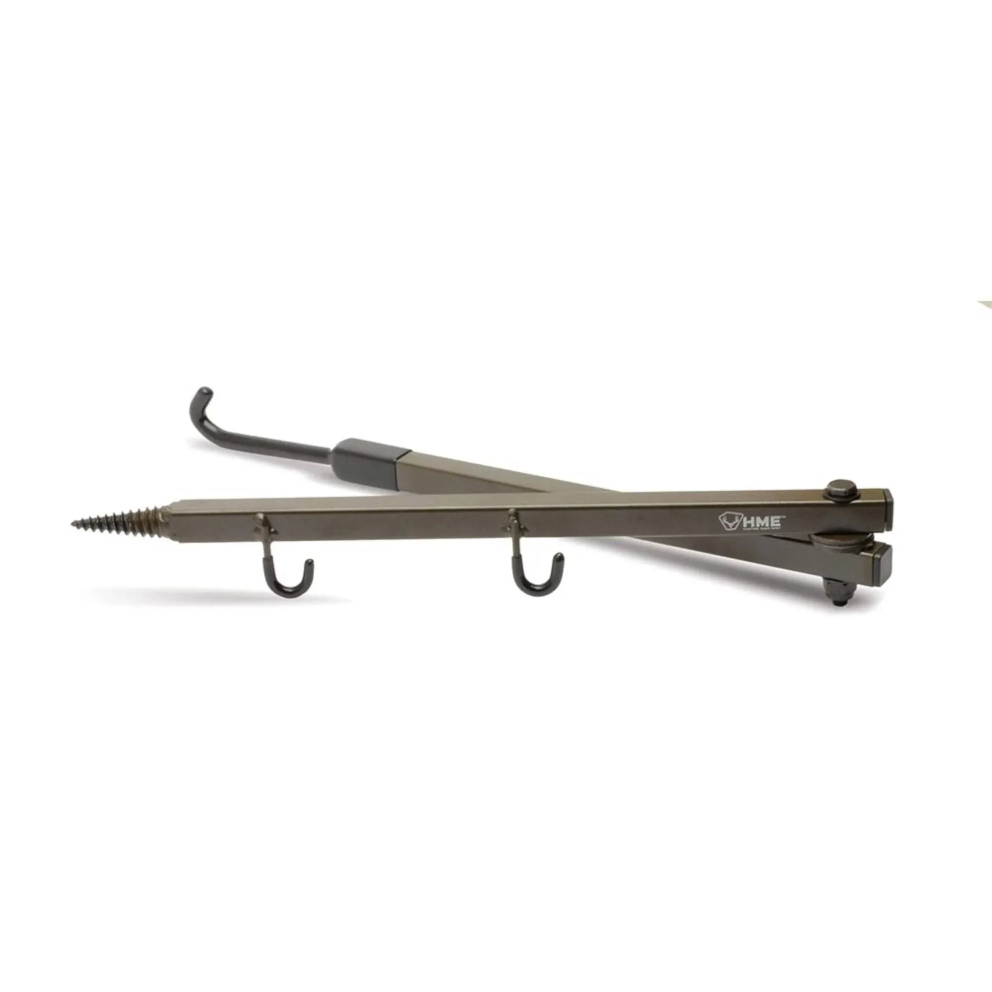 Hme Products 20&#034; Strong Folding Bow Hanger With Accessory Hooks - FBH3