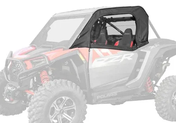 SuperATV Polaris RZR XP Primal Soft Cab Enclosure Upper Doors