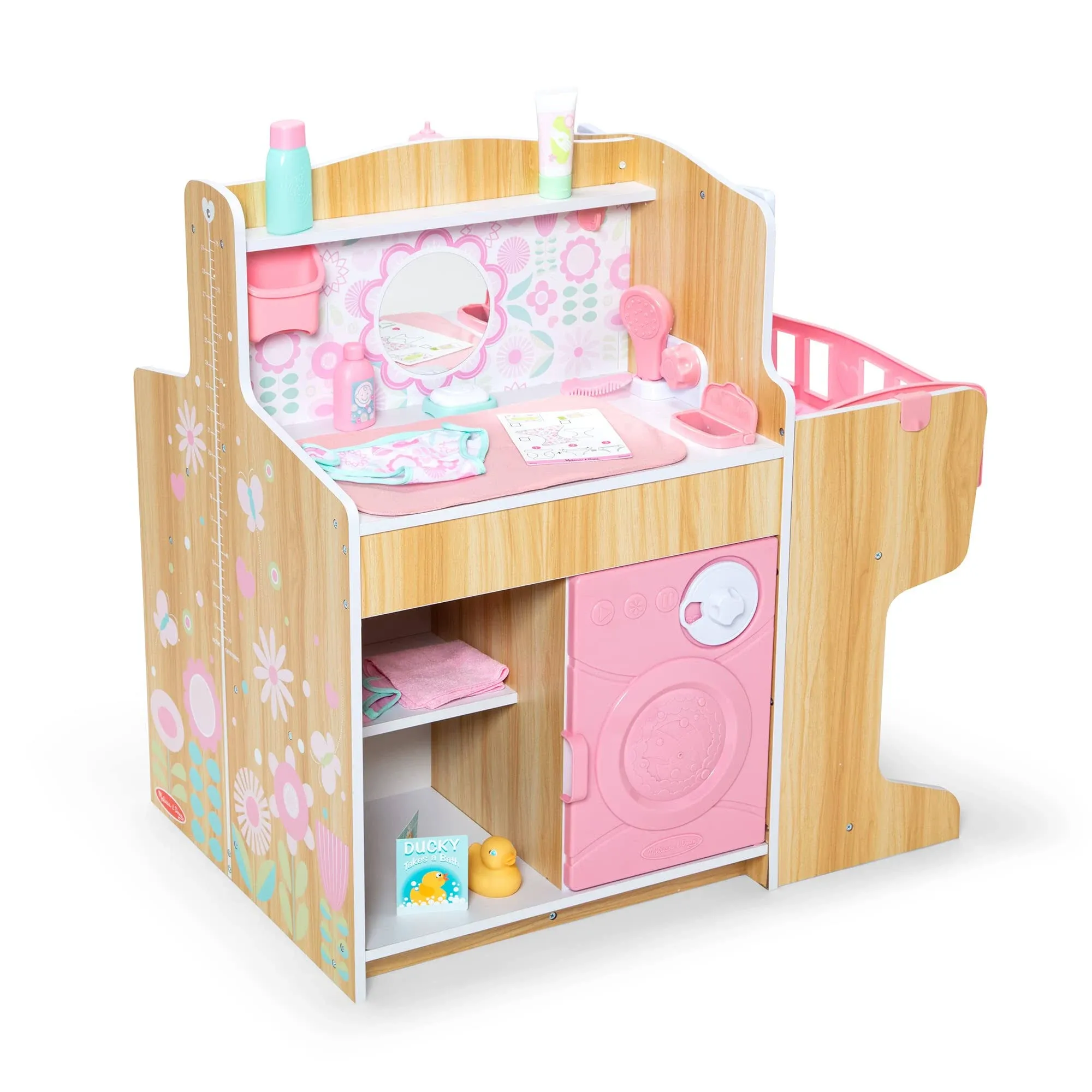 Melissa & Doug Mine to Love Baby Care Activity Center with Accessories