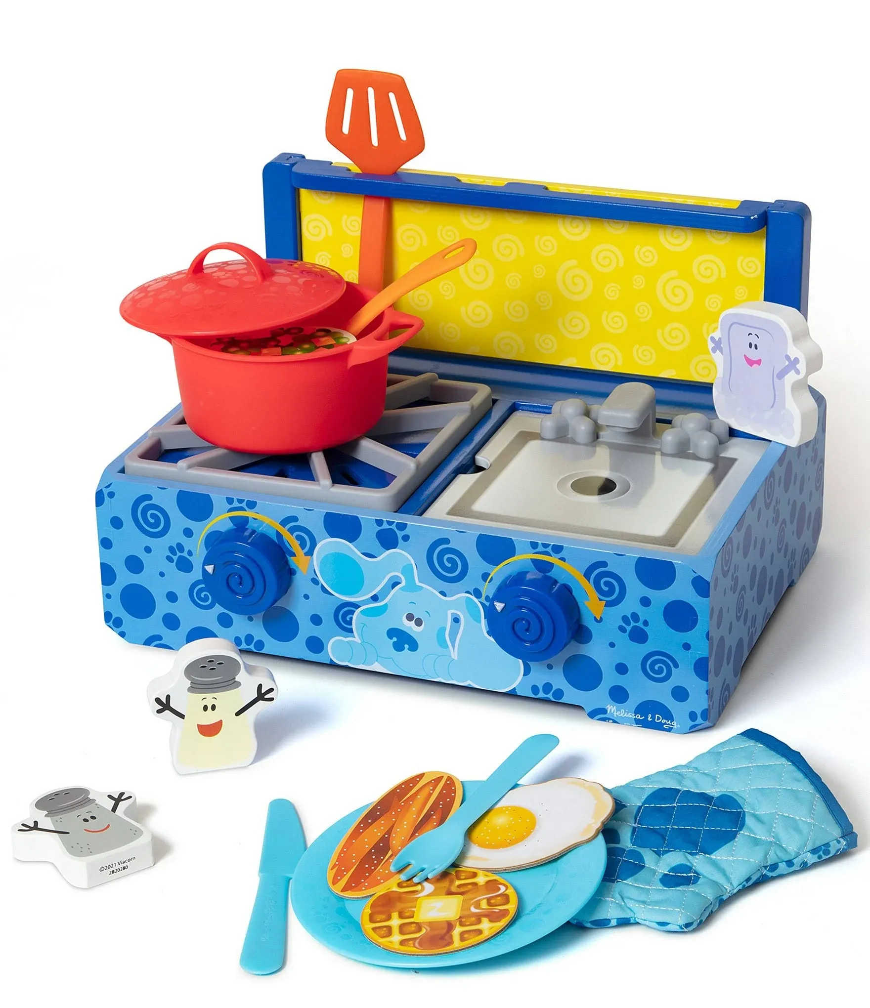 Blue's Clues & You! Wooden Cooking Play Set - Melissa & Doug