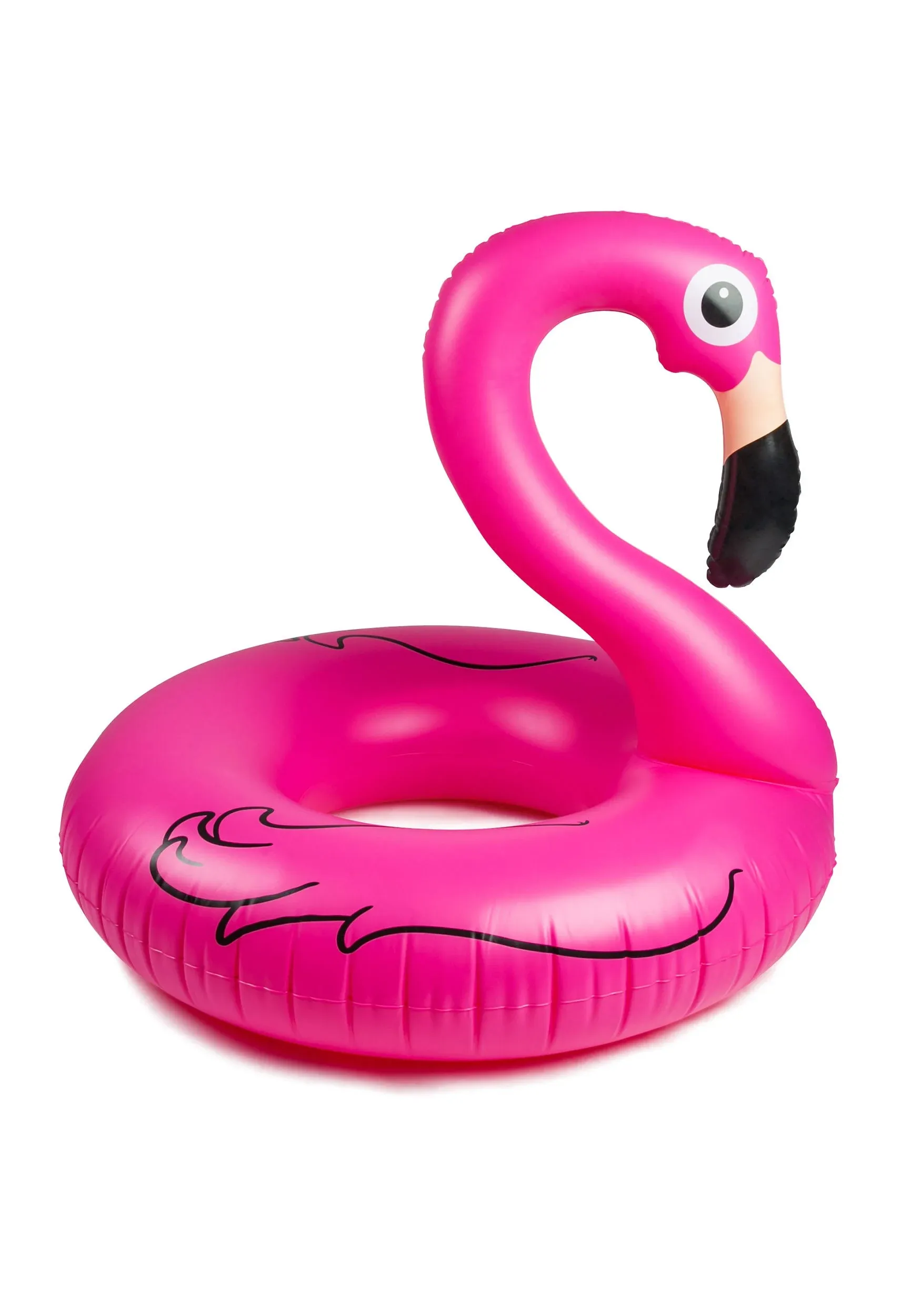 Giant Pink Flamingo Pool Float Inflatable 4 FT WIDE Blow Up Raft -Big Mouth Toys