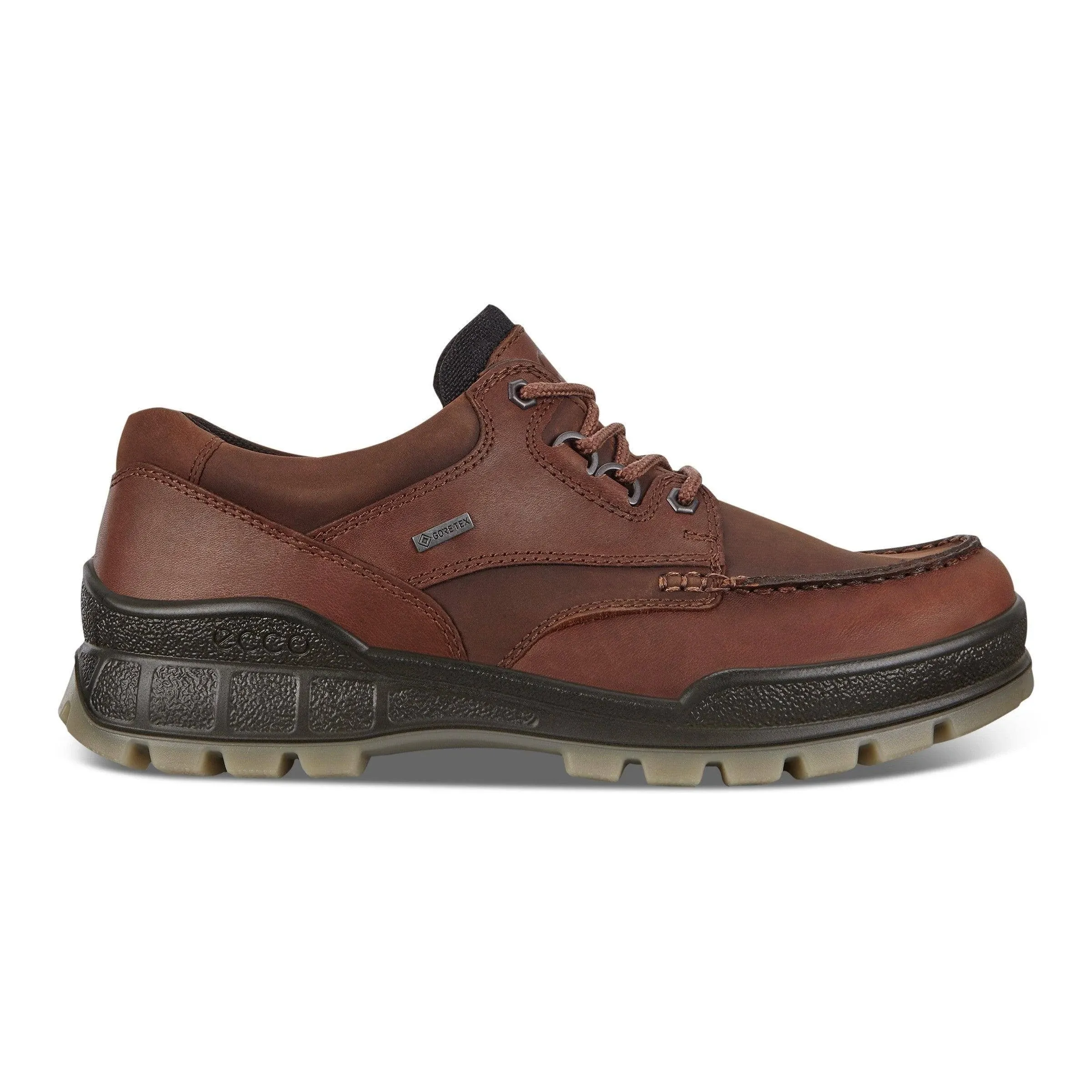 Ecco classic lace-up shoes for men brown